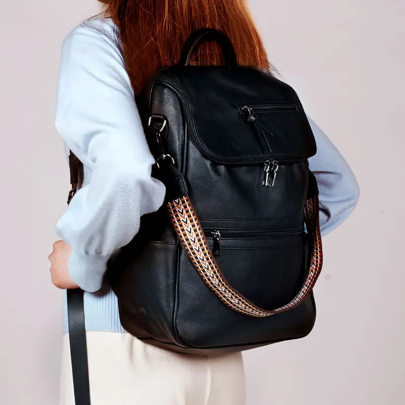 Lederrucksack für Damen