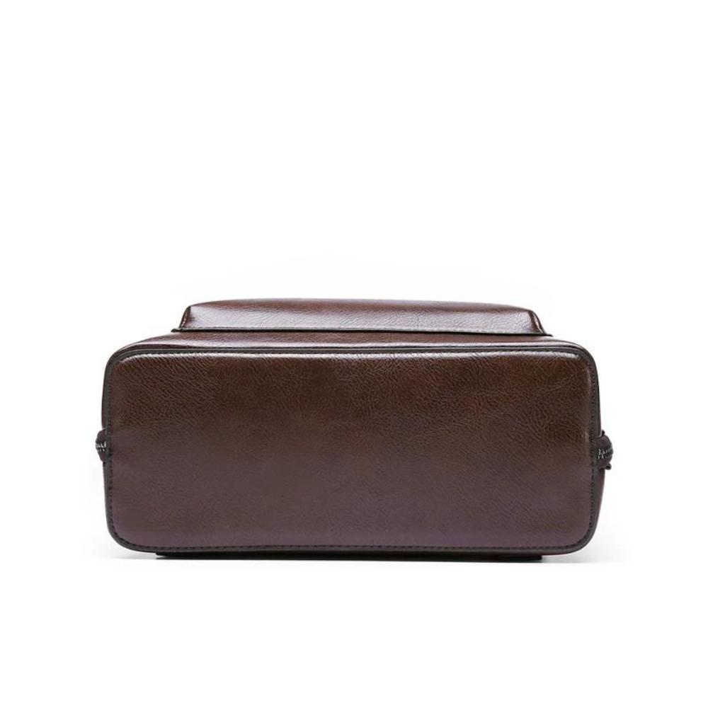 Klassischer Rucksack mit Doppelreißverschluss – schlankes Design