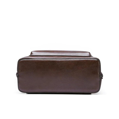 Klassischer Rucksack mit Doppelreißverschluss – schlankes Design