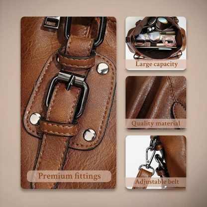 Siennas anmutige Anziehungskraft | Elegante Schultertasche