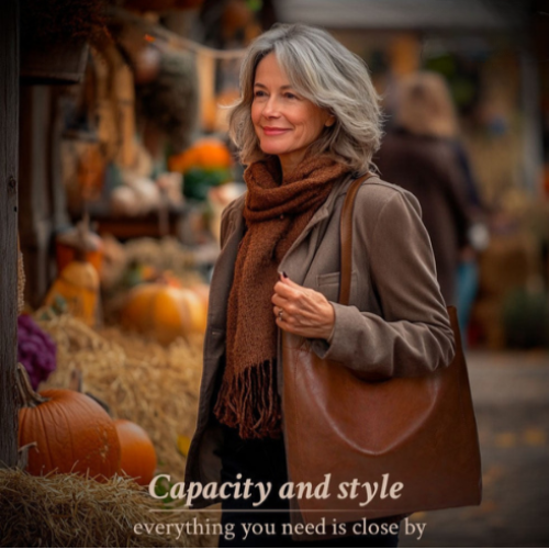 Lorenas moderner Chic | Stilvolle Ledertasche