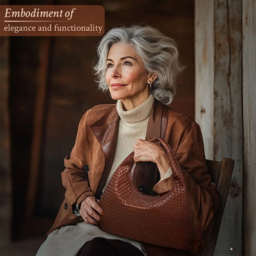 Gewebte Hobo-Tasche – Junies zeitloser Stil