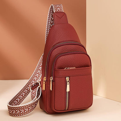 Hazel Vintage Brust-Umhängetasche