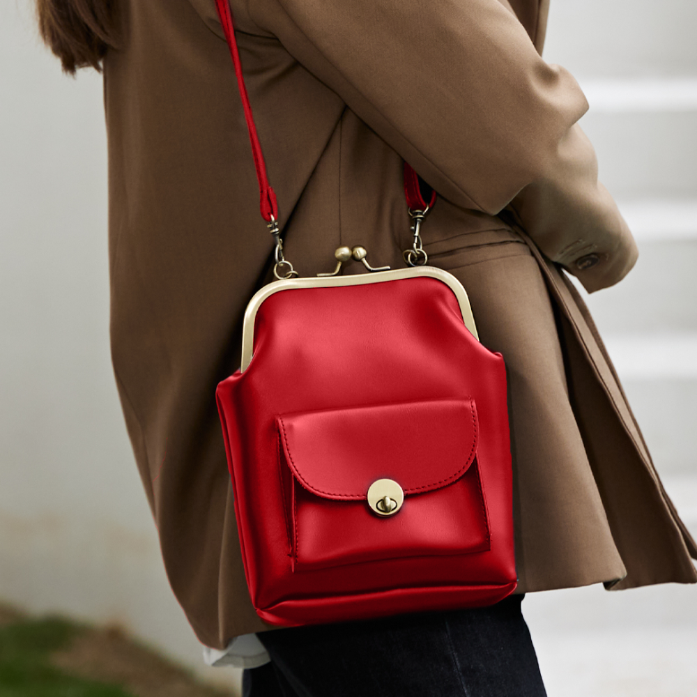 Vintage Kiss-Lock Tasche – Graces Retro Chic Essential