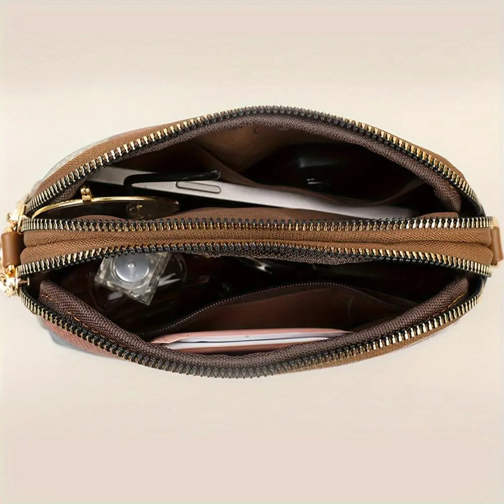 Luna Patchwork Mini-Umhängetasche