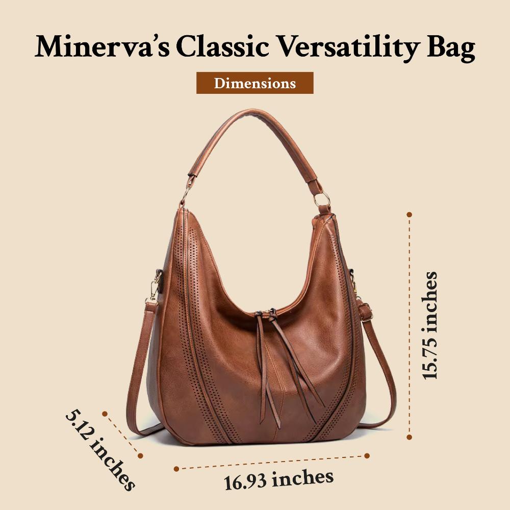 Minervas klassische Vielseitigkeit | Vintage Tasche