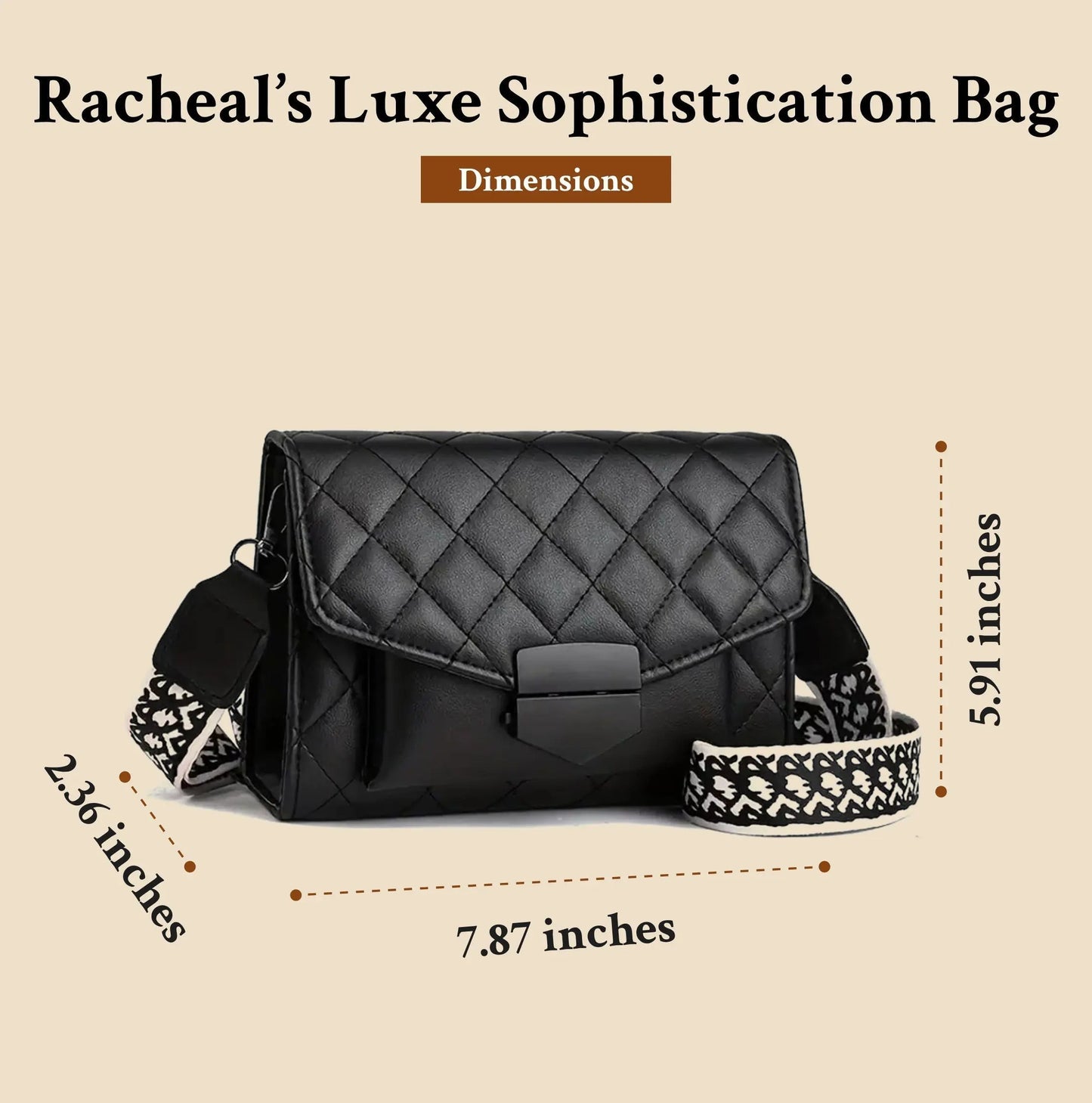 Racheals luxuriöse Raffinesse | Luxushandtasche