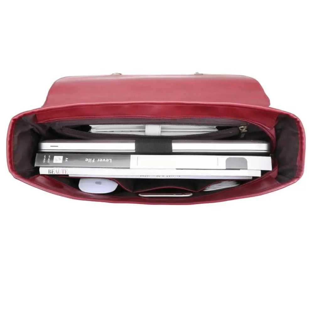 Vintage-Schulranzen mit Schleife