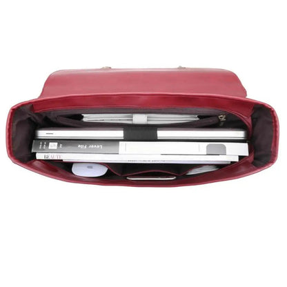 Vintage-Schulranzen mit Schleife