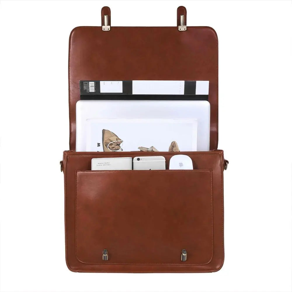 Vintage-Schulranzen mit Schleife