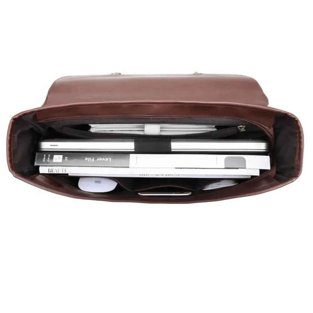 Vintage-Schulranzen mit Schleife